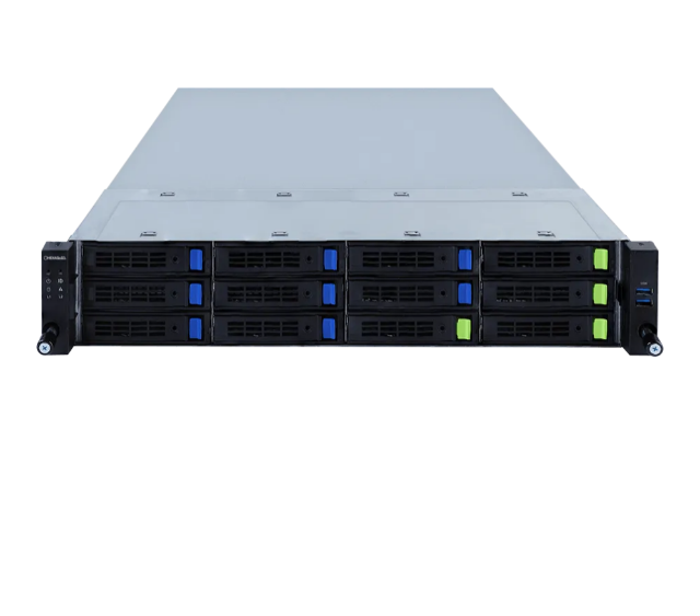 HD-R283-S93 Ver: Gen002 | 2U DP 12-Bay | 4th Gen. Intel
